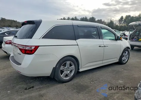 2012 Honda Odyssey Touring z USA, uszkodzony, nr VIN 5FNRL5H95CB078990